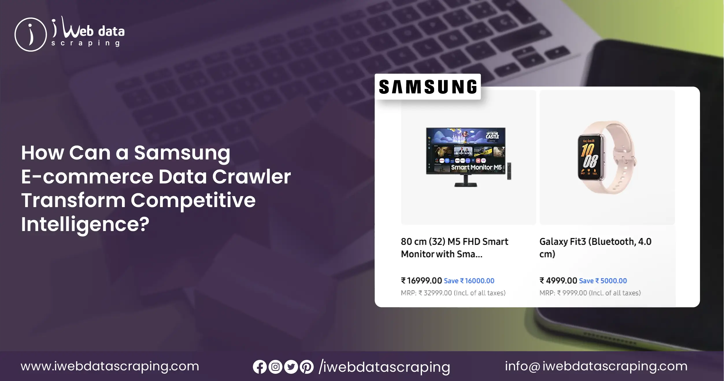 Samsung E-commerce Data Crawler for Competitive Intelligence